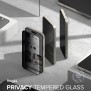 Folie pentru iPhone 15 - Ringke Cover Display Tempered Glass - Privacy