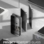 Folie pentru iPhone 15 Pro Max - Ringke Cover Display Tempered Glass - Privacy