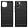 Husa pentru Xiaomi Redmi A1 / A2 - Techsuit Carbon Silicone - Black