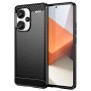 Husa pentru Xiaomi Redmi Note 13 Pro+ 5G - Techsuit Carbon Silicone - Black