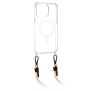 Husa pentru iPhone 13 Pro - Techsuit Acrylic MagSafe Crossbody - Pink