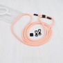 Husa pentru iPhone 14 - Techsuit Acrylic MagSafe Crossbody - Pink