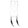 Husa pentru iPhone 14 Pro - Techsuit Acrylic MagSafe Crossbody - Black