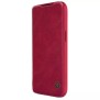 Husa pentru iPhone 15 - Nillkin QIN Leather Case - Red