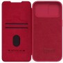 Husa pentru iPhone 15 - Nillkin QIN Leather Case - Red