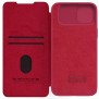 Husa pentru iPhone 15 Plus - Nillkin QIN Leather Case - Red