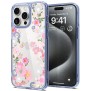 Husa pentru iPhone 15 Pro - Spigen Ultra Hybrid - Blossom