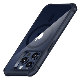 Husa pentru iPhone 15 Pro Max - ESR Air Armor HaloLock - Clear Dark Blue