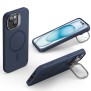 Husa pentru iPhone 15 Plus - ESR Cloud Soft HaloLock Kickstand - Dark Blue