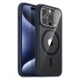 Husa pentru iPhone 15 Pro Max - ESR Classic Hybrid HaloLock Kickstand - Clear Dark Blue