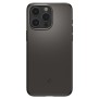 Husa pentru iPhone 15 Pro Max - Spigen Thin Fit - Gunmetal