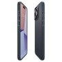 Husa pentru iPhone 15 Pro Max - Spigen Thin Fit - Metal Slate