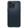 Husa pentru iPhone 15 Pro Max - Spigen Thin Fit - Metal Slate