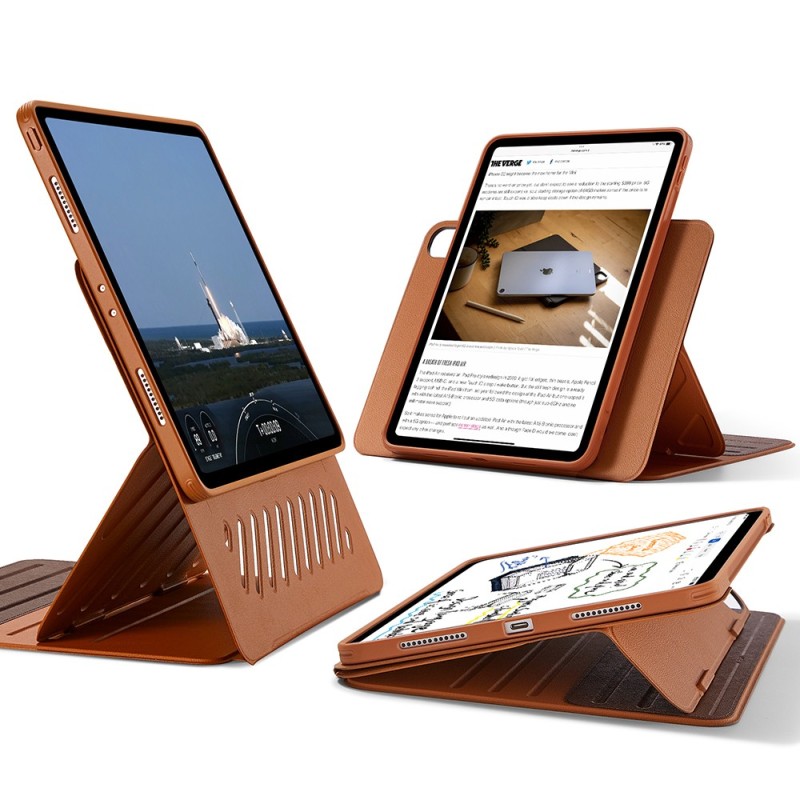 Husa pentru iPad Pro 12.9 (2021 / 2022) - ESR Shift Magnetic - Brown