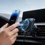ESR - [3pcs Bundle] Premium Wireless Car Charging Set HaloLock (2C570) - with MagSafe CryoBoost for Air Vent, 36W - Black