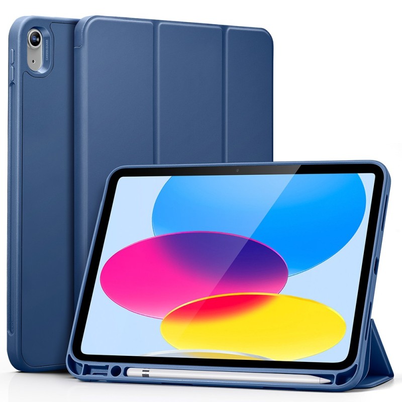 Husa pentru iPad 10 (2022) 10.9 - ESR Rebound Pencil - Navy Blue