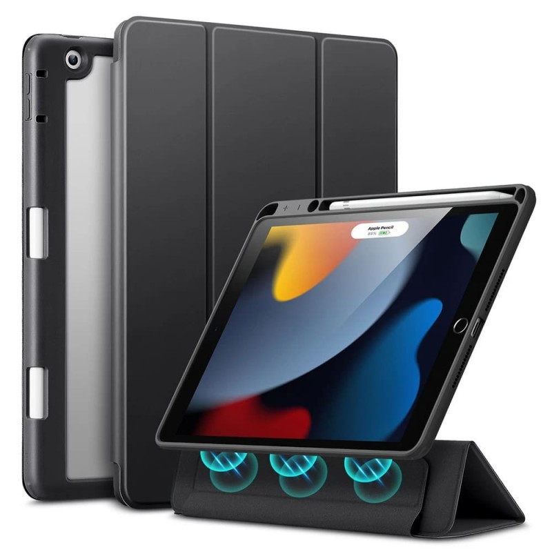 Husa pentru iPad 10.2" (2019 / 2020 / 2021) - ESR Rebound Hybrid Pro - Black