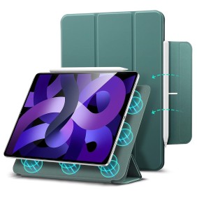 Husa pentru iPad Pro 11 2018 / iPad Air 4 / 5 / 6 (2020/2022/2024) - ESR Rebound Magnetic - Forest Green
