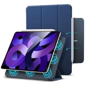 Husa pentru iPad Pro 11 2018 / iPad Air 4 / 5 / 6 (2020/2022/2024) - ESR Rebound Magnetic - Navy Blue