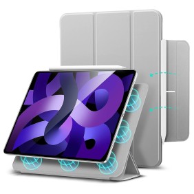 Husa pentru iPad Pro 11 2018 / iPad Air 4 / 5 / 6 (2020/2022/2024) - ESR Rebound Magnetic - Grey
