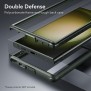 Husa pentru Samsung Galaxy S23 Ultra - ESR Shock Armor Kickstand - Clear Green