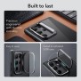 Husa pentru Samsung Galaxy S23 Ultra + Folie - ESR Shock Armor Kickstand - Clear Black