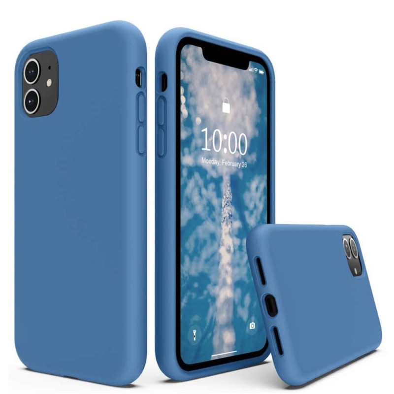 Husa pentru Oppo A98 5G - Techsuit Soft Edge Silicone - Denim Blue