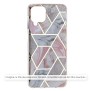 Husa pentru Samsung Galaxy S23 FE - Techsuit Marble Series - Pink Hex