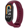 Curea pentru Xiaomi Mi Band 8 / 8 NFC - Techsuit Watchband (W014) - Wine Red