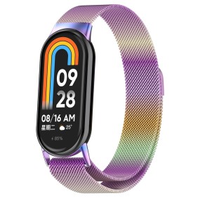 Curea pentru Xiaomi Mi Band 8 / 8 NFC - Techsuit Watchband (W015) - Rainbow