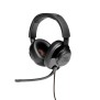 JBL - Wired Headphones (Quantum 200) - for Gaming,  with Microphone - Black