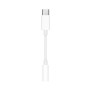 Apple - Audio Adapter (MU7E2ZM/A) - Type-C to Jack 3.5mm - White