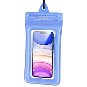 Yesido - Waterproof Case (WB11) - IPX8, for Phone max. 6.8" - Blue