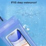 Yesido - Waterproof Case (WB11) - IPX8, for Phone max. 6.8" - Blue