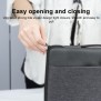 Yesido - Laptop Handbag (WB30) - Waterproof Oxford Cloth, for Tablet, NoteBook max. 16" - Grey