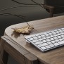 Yesido - Wireless Keyboard (KB11) - Support Multi-Device Sharing, Quick Response - White