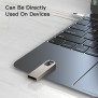 Yesido - Memory Stick (FL13) - USB 2.0, 16GB, Waterproof, Zinc Alloy Shell - Gold