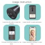 Yesido - Selfie Stick (SF10) - Stable, Intelligent Face Recognition, 360° Rotation - Black