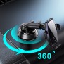 Yesido - Car Holder with Wireless Charging (C189) - for Dashboard, Windshield, Air Vent, 15W with Cable Type-C - Black