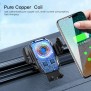 Yesido - Car Holder with Wireless Charging (C186) - for Dashboard, Windshield, Air Vent 15W - Black