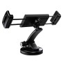 Yesido - Car Holder (C171) - Clamp Grip, Tablet, Phones 4.7 - 12", for Dashboard, Windshield - Black