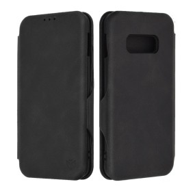 Husa pentru Samsung Galaxy S10e Techsuit Safe Wallet Plus, Black