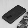 Husa pentru Samsung Galaxy A6 Plus 2018 Techsuit Safe Wallet Plus, Black