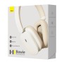 Casti Fara Fir cu Microfon - Baseus Bowie H1 (NGTW230202) - Creamy White