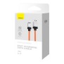 Cablu de Date USB la Lightning Fast Charging, 2.4A, 2m - Baseus CoolPlay Series (CAKW000507) - Orange