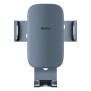 Suport de Masina pentru Telefon Grila Ventilatie - Baseus Metal Age II Gravity (SUJS030013) - Dark Grey