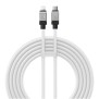 Cablu de Date USB-C la Lightning Fast Charging, 20W, 2m - Baseus CoolPlay Series (CAKW000102) - White