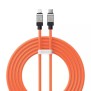 Cablu de Date USB-C la Lightning Fast Charging, 20W, 2m - Baseus CoolPlay Series (CAKW000107) - Orange