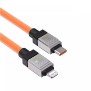 Cablu de Date USB-C la Lightning Fast Charging, 20W, 2m - Baseus CoolPlay Series (CAKW000107) - Orange