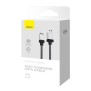 Cablu de Date USB la Lightning Fast Charging, 2.4A, 2m - Baseus CoolPlay Series (CAKW000501) - Black